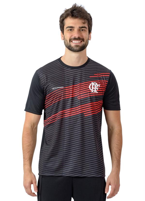 Camiseta Flamengo Rust (Preta)