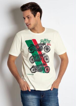 Camiseta Motor Racer (Off White)