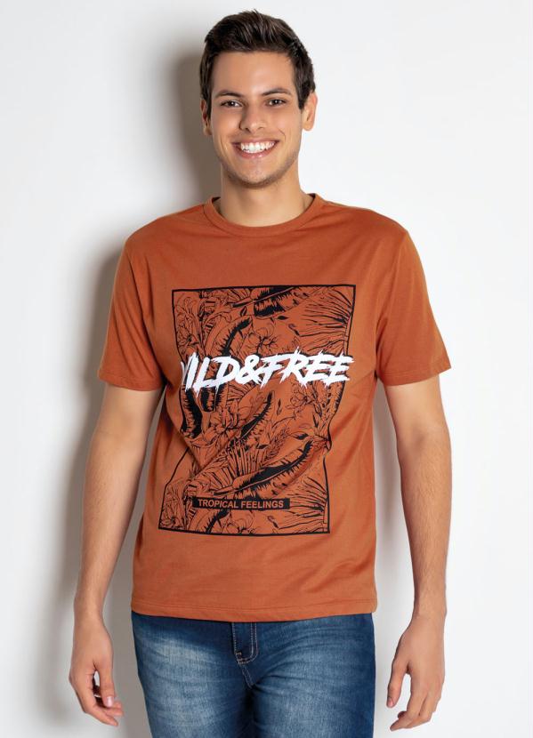 Camiseta Wild Free (Ferrugem)