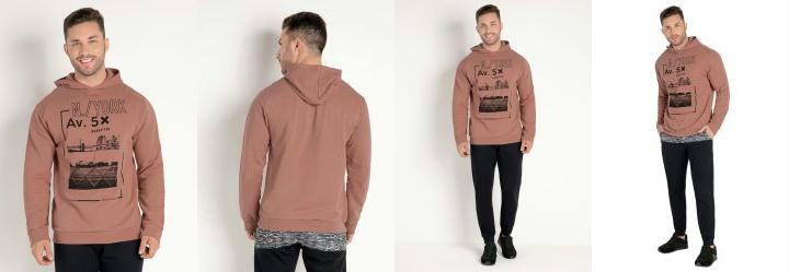 Casaco Marrom com Touca