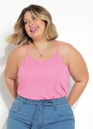 Blusa (Rosa Claro) de Alas Plus Size