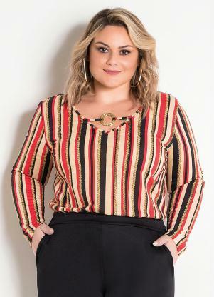 blusas plus size para senhoras