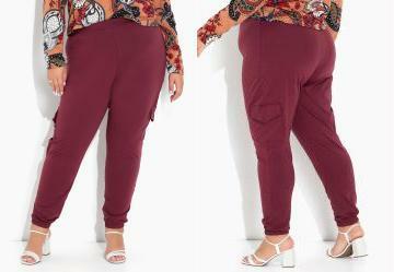 Cala Jogger com Bolsos Bord Plus Size