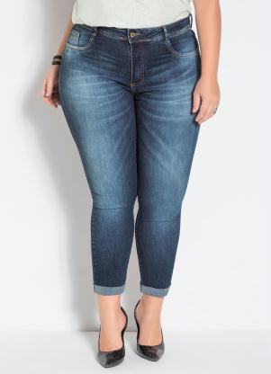 Cala Cropped Sawary Plus Size (Jeans)