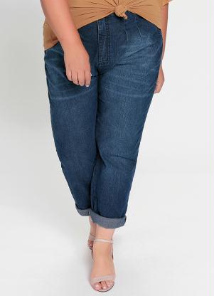 Calça (Jeans) Plus Size com Bolsos