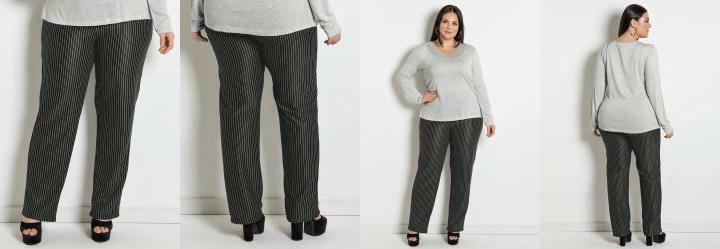 Cala Social Plus Size Risca de Giz