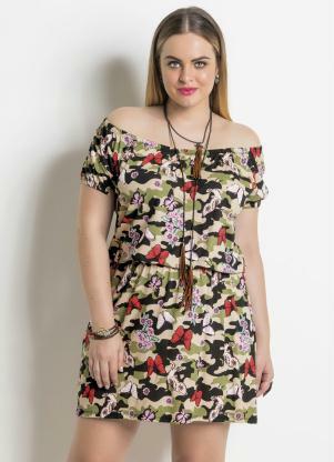 vestido ciganinha branco plus size