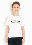 Camiseta Infantil Branca com Estampa Frontal