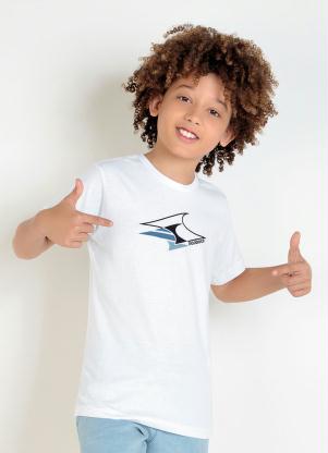 Camiseta Infantil (Branca) Estampa Frente Nicoboco