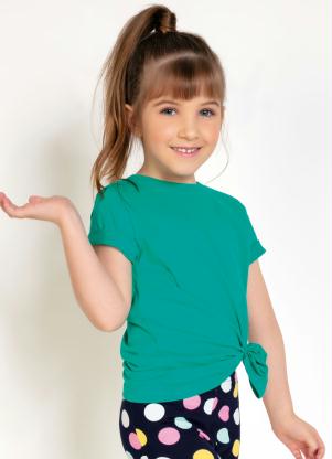 Camiseta Unissex Infantil (Verde)