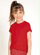 Camiseta Unissex Infantil Vermelha 