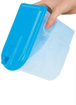 Pote para Sabo em P com Tampa (Azul)
